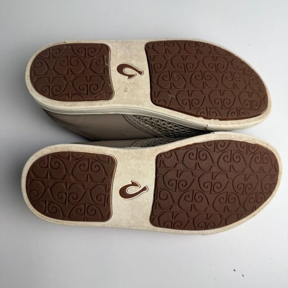 Olukai Pehuea Breathable Slip On Shoes with Drop In Heel Clay Womens Size 5 Yout - Picture 3 of 9